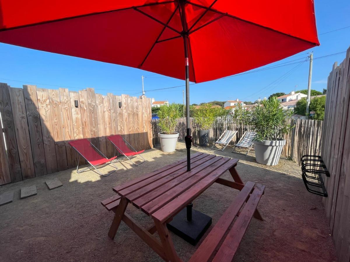 Noirmoutier - Petite Maison 500M Plage Sableaux 外观 照片